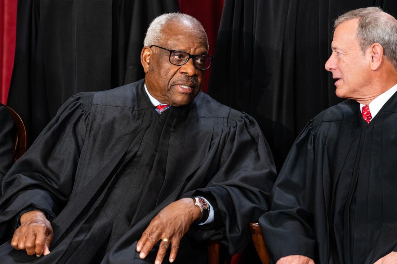 Federal courts won't refer Clarence Thomas for DOJ investigation